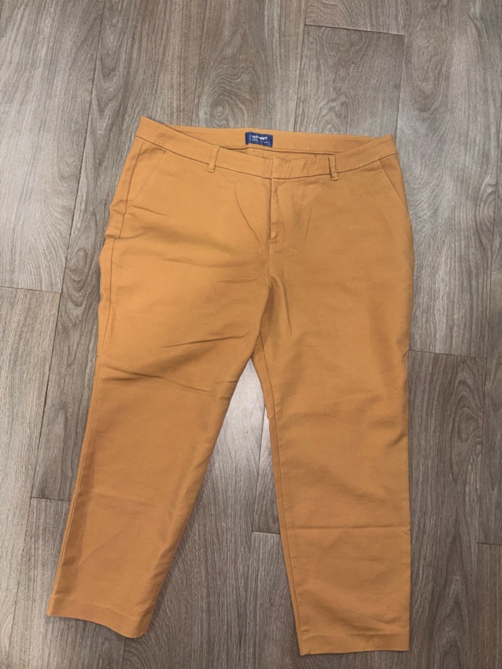 Slim Dress Pants in Mustard